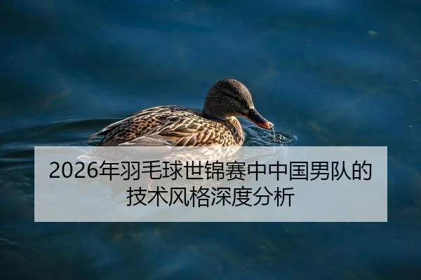 2026年羽毛球世锦赛中中国男队的技术风格深度分析